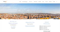 Desktop Screenshot of citychurch.de
